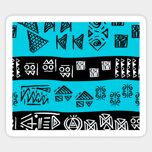 Egyptian and african mud cloth Sticker